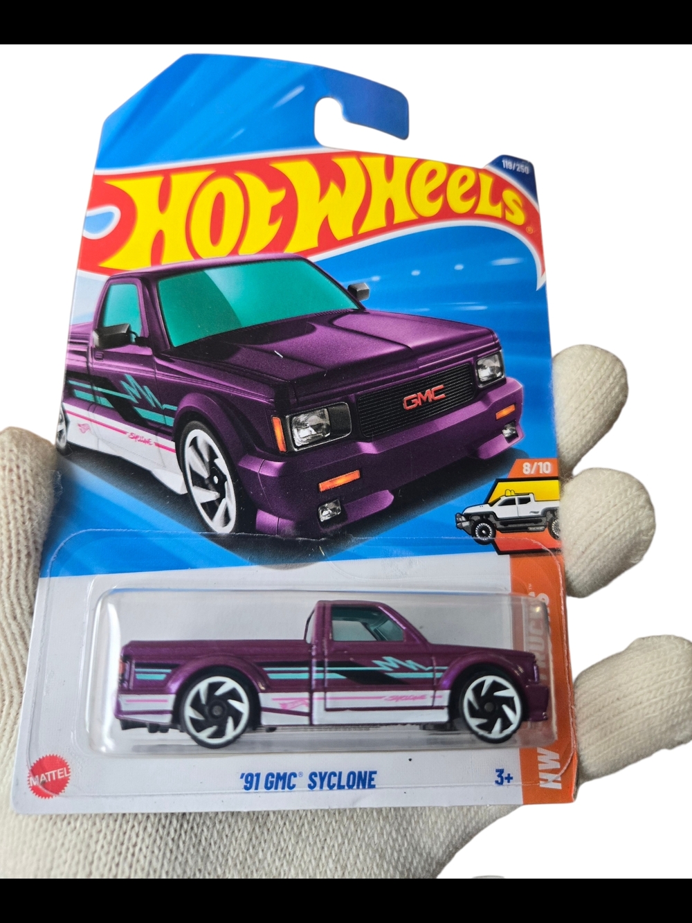 '91 GMC Syclone Purple Toy Truck - Kids Toys